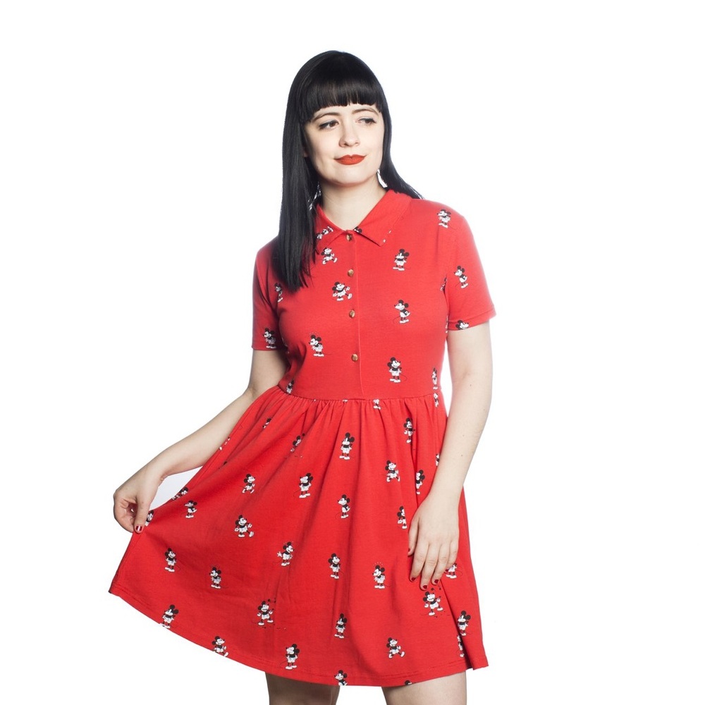NEW Cakeworthy Mickey Mouse Shirt Dress